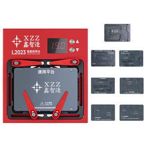 L2023 Intelligent Desoldering Station Temperature Digital Display with 7PCS X-17PM Series Motherboard Modules