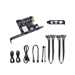 NanoKVM-PCIE Mini Remote Control Operation and Maintenance Server HDMI-compatible with 0.49-inch 64x32 OLED