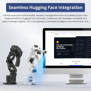 SO-ARM101 DIY Kit (Unassembled) Opensource 6-Axis Embodied Intelligent Robotic Arm Mechanical Arm with AI Vision