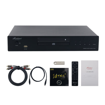 AirDance Black BT-450 Bluetooth5.2 CD Player Lossless OPA2604 HiFi Op Amp Stereo CD Player DTS Decoding