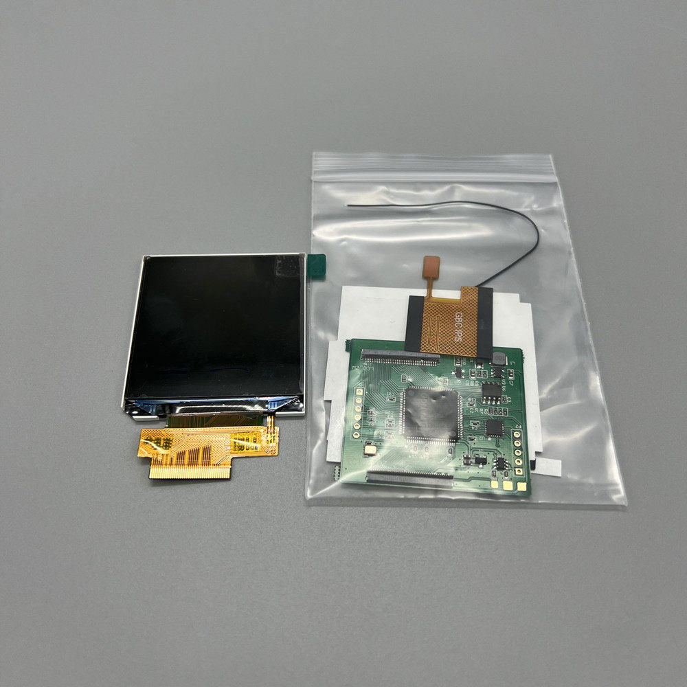 Original Size 2.45-inch LCD Screen Module High Brightness Screen Support Point to Point Display for GBC Console (without Lens)