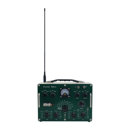 High Quality Green Crystal Radio Receiver Benny Circuit DIY Passive Medium Wave Radio Receiving