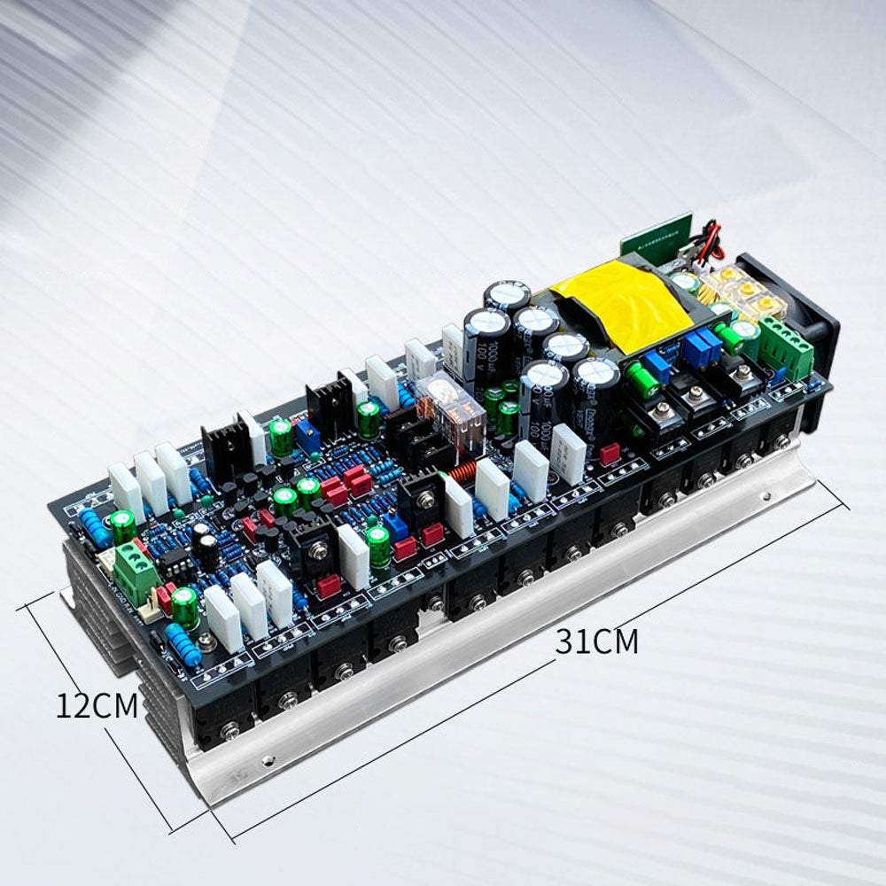 12V 1200W High Power Amplifier Board Supports BTL Bridge Mode and Dual Auxiliary Power Output