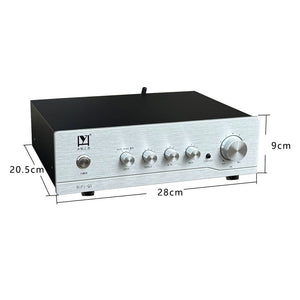 Q1 Mini Tone Control Preamp 220V Audiophile-Grade Class A HIFI Preamplifier with Bluetooth Support