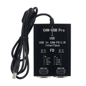 SYSMAX PCAN FD Lite 5Mbit/s USB to CAN Adapter 2CH CAN FD Compatible with IPEH-004061 for Vector VN1610