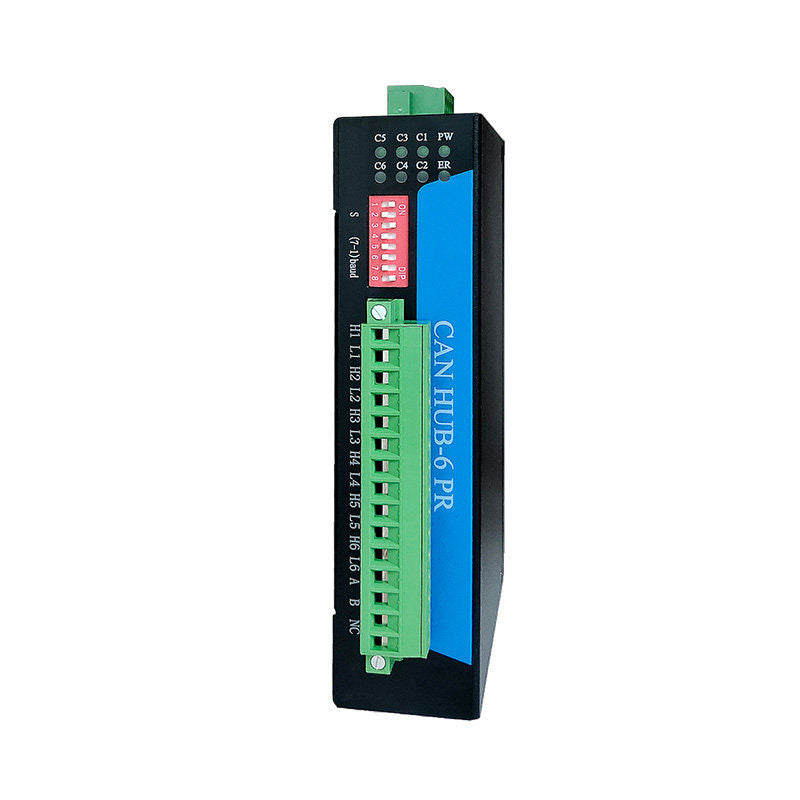SG-CanHub-600 6-Channel CAN Hub Industrial Intelligent CAN Digital Isolation Relay Hub for Communication Distance Extension