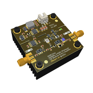 300MHz-2.8GHz 1W 36dB Wideband RF Power Amplifier 10-28V with SMA Female Connector for EMC Testing