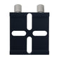 TeSeek Black Aluminum Alloy Dovetail Groove Conjoined Cross Finderscope Base Bridge Dovetail Slot for 150SLT/6SE/8SE/C8/C5/C6