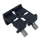 TeSeek Black Aluminum Alloy Dovetail Groove Conjoined Cross Finderscope Base Bridge Dovetail Slot for 150SLT/6SE/8SE/C8/C5/C6