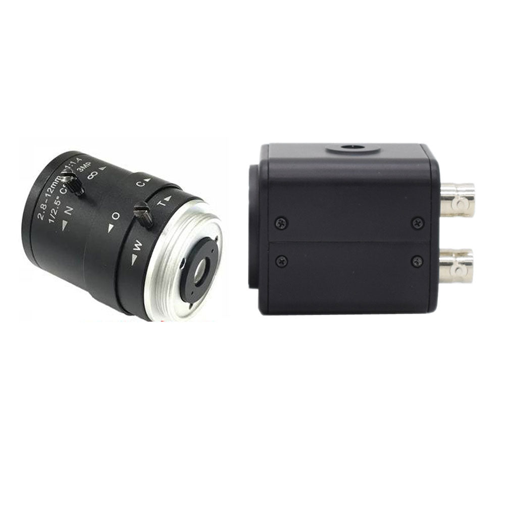 2MP IMX307 30FPS SDI Camera with 2.8-12mm Camera Lens for Security Scanner Live Streaming Switcher