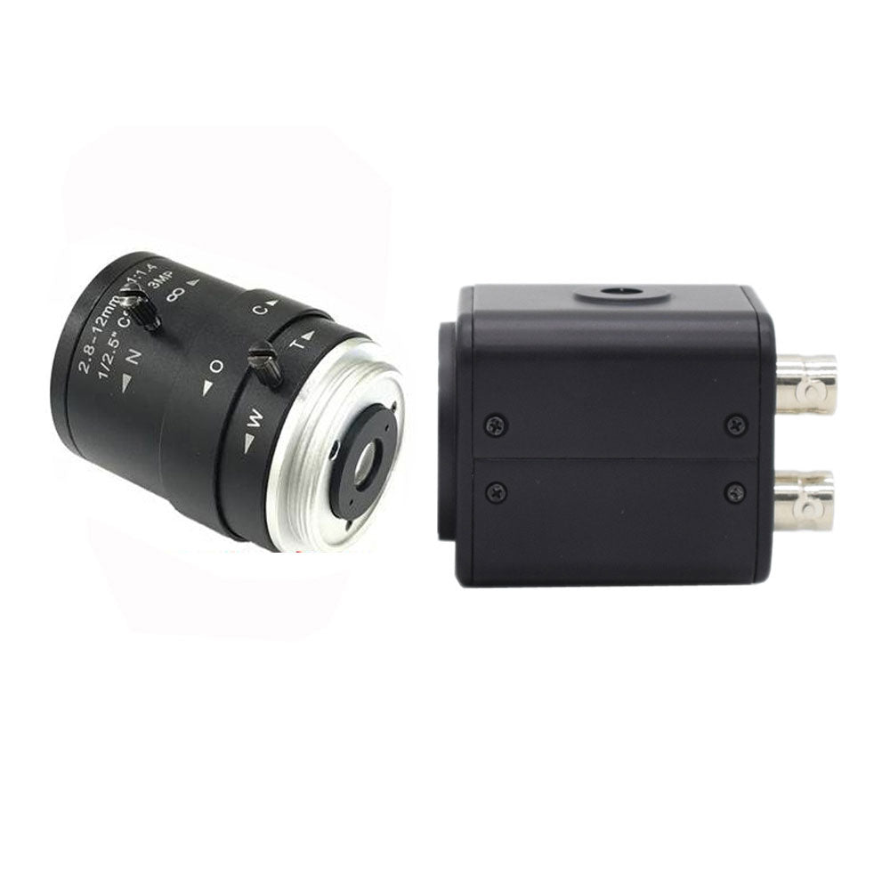 2MP IMX290 60FPS SDI Camera with 2.8-12mm Camera Lens for Security Scanner Live Streaming Switcher