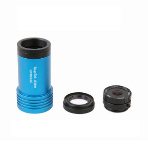 ToupTek GPM662C Color Guide Camera USB2.0 IR Imaging Astronomical Camera with 825nm IR Filter and 2.8mmf2cs Lens