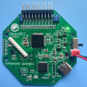 DeepBCI 8-Channel Brain Computer Interface Bioelectric Acquisition Board Enhanced OpenBCI Development Board