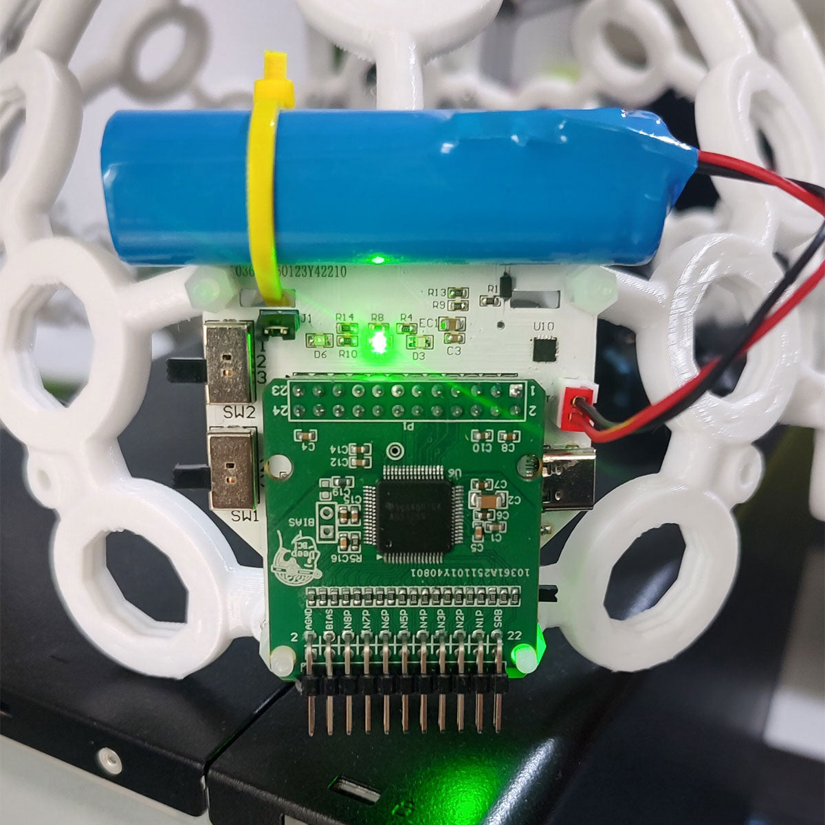 GeekBCI 8-Channel Enhanced OpenBCI Bluetooth WiFi Brain Computer Interface Development Board for Ar-duino