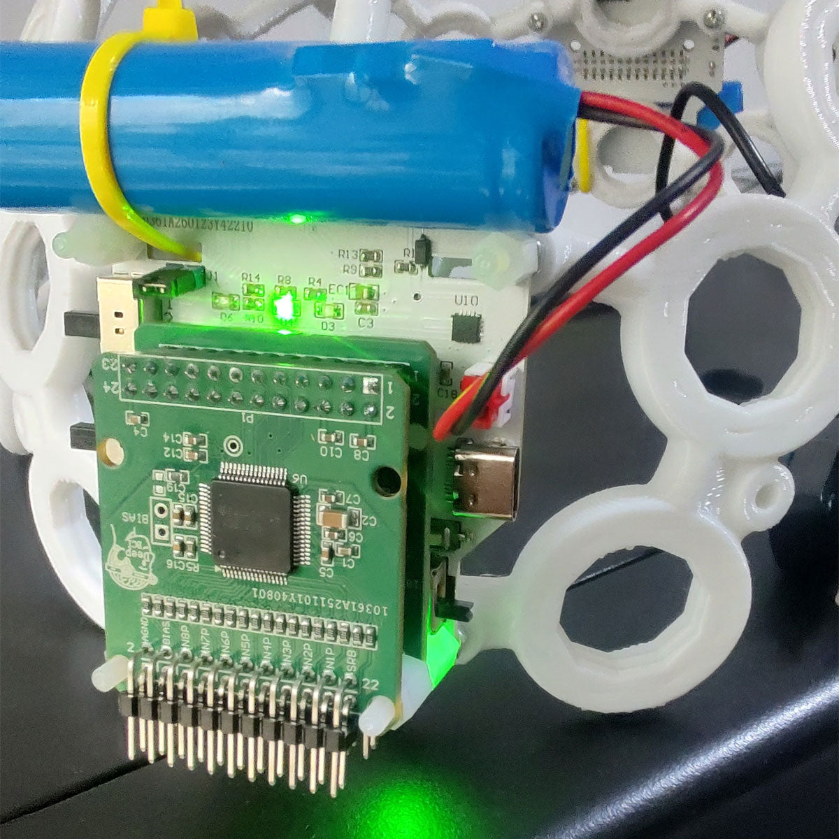 GeekBCI 16-Channel Enhanced OpenBCI Bluetooth WiFi Brain Computer Interface Development Board for Ar-duino