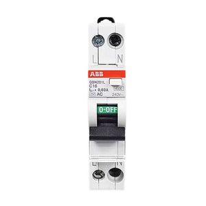 GSN201L Series 6A 1P+N Leakage Protector AC Circuit Breaker for Short Circuit/Overload Protection
