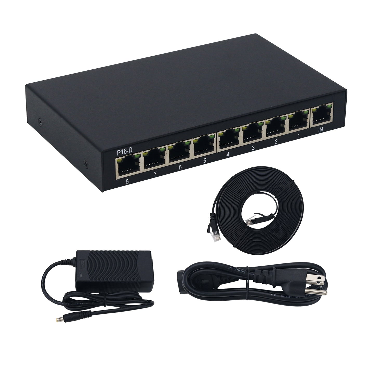 P16D 16-Channel Digital Distribution Module 24Bit Digital Splitter for Personal Monitoring System