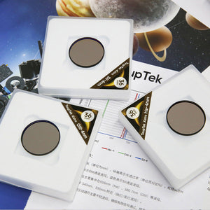 ToupTek SHO 36mm 4NM FWHM Narrowband Filter Set SII+Ha+OIII Astronomical Filter for Deepsky Photography