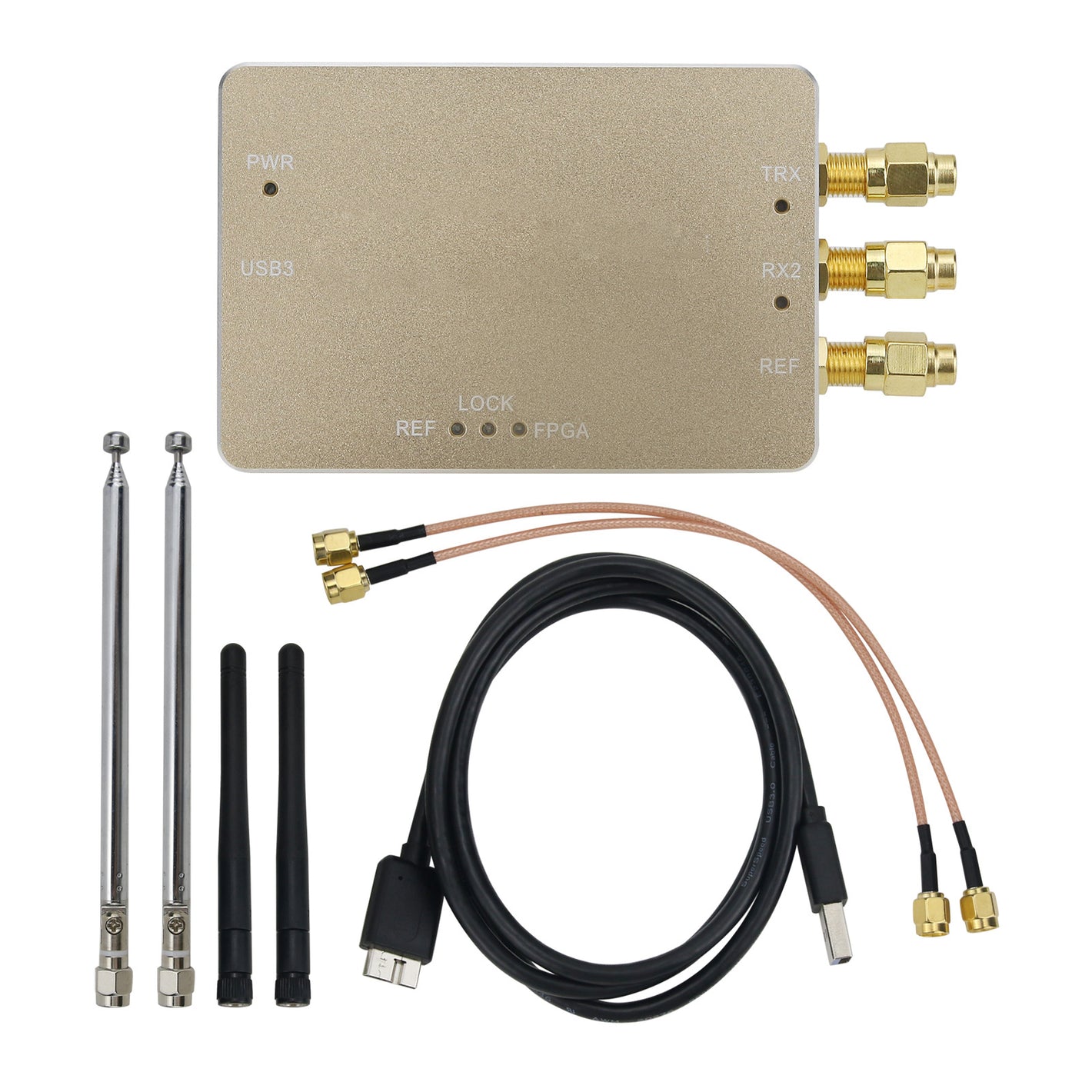 HamGeek B205mini Single TX and RX Software Defined Radio Development Board SDR with Metal Shell