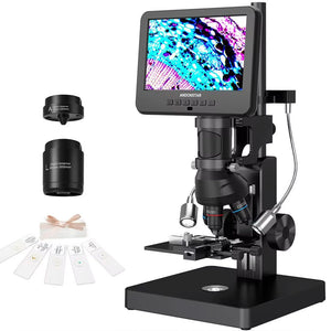 Andonstar AD266S UHD 2160P USB/HDMI-compatible Digital Microscope 5000X 24MP for PCB Soldering