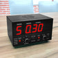 Red LED Boxing Timer Combat MMA Training Timer with 1.8-inch Screen for Muya Thai Gym Support Wall Mount