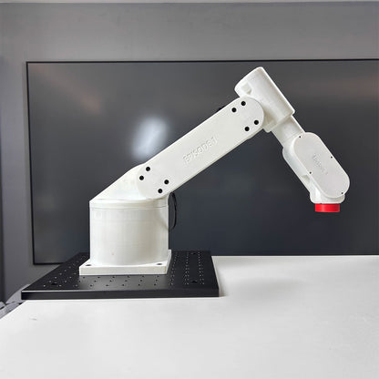 Unassembled White Desktop 6-Axis Mechanical Arm Large Model Embodied Intelligence Robotic Arm Compatible with Lerobot