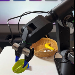 Unassembled Gripper 2-IN-1 Vacuum Suction Cup Flexible Gripper VLA Embodied Intelligence for 6-Axis Mechanical Arm