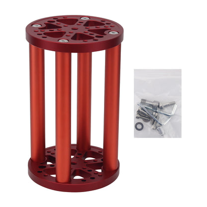 Red MT-200 195mm Equatorial Mount Extension Support Height Increasing Joint for ZWO AM5/AM3 TC40 Tripod