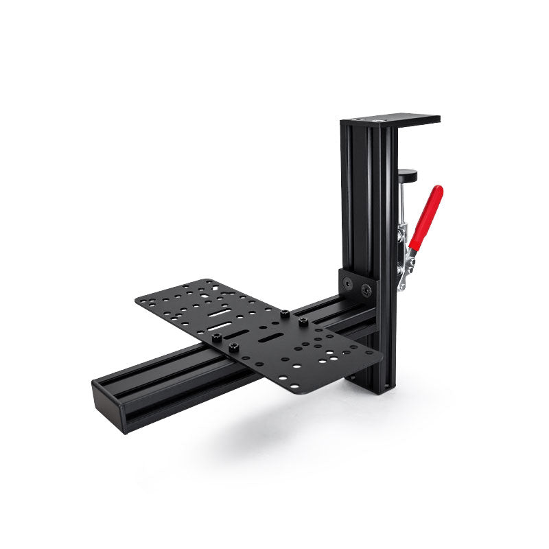 ODDOR Quick-Release Aluminum Profile Desktop Clamp with Multi-device Adapter Board for Racing Game Simulators