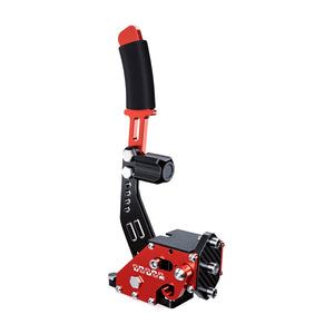 Red ODDOR Linear Handbrake with Smart Vibration Feedback Module for PC USB Racing Game Simulator