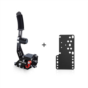 Black ODDOR Linear Handbrake Smart Vibration Feedback Module with Adapter Board for PC USB Racing Game Simulator