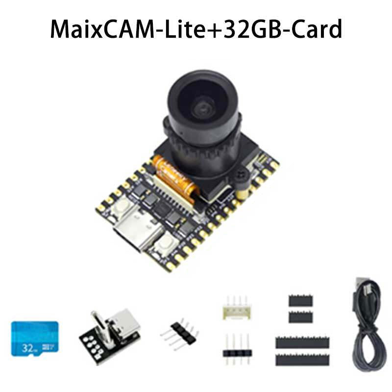 Sipeed MaxiCAM-Lite Camera Development Board RISCV AI Visual Recognition Support for MaixVision IDE (with 32GB Card)