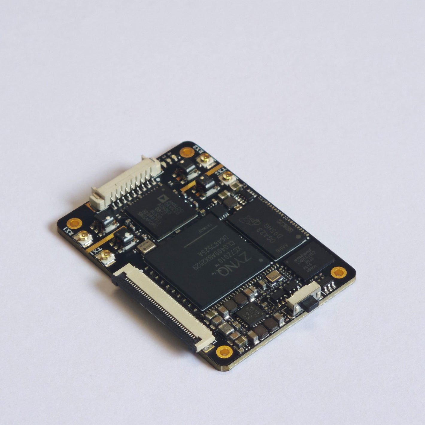 HamGeek New 7010-AD9363-MINI 70MHz-6GHz RF Development Board 35MMX50MM for Opensource SDR Development