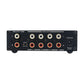 XZD-A1 Audio Signal Distributor Audio Distributor 1 Input 4 Output (Black Panel) with 12V/1.8A Power Adapter