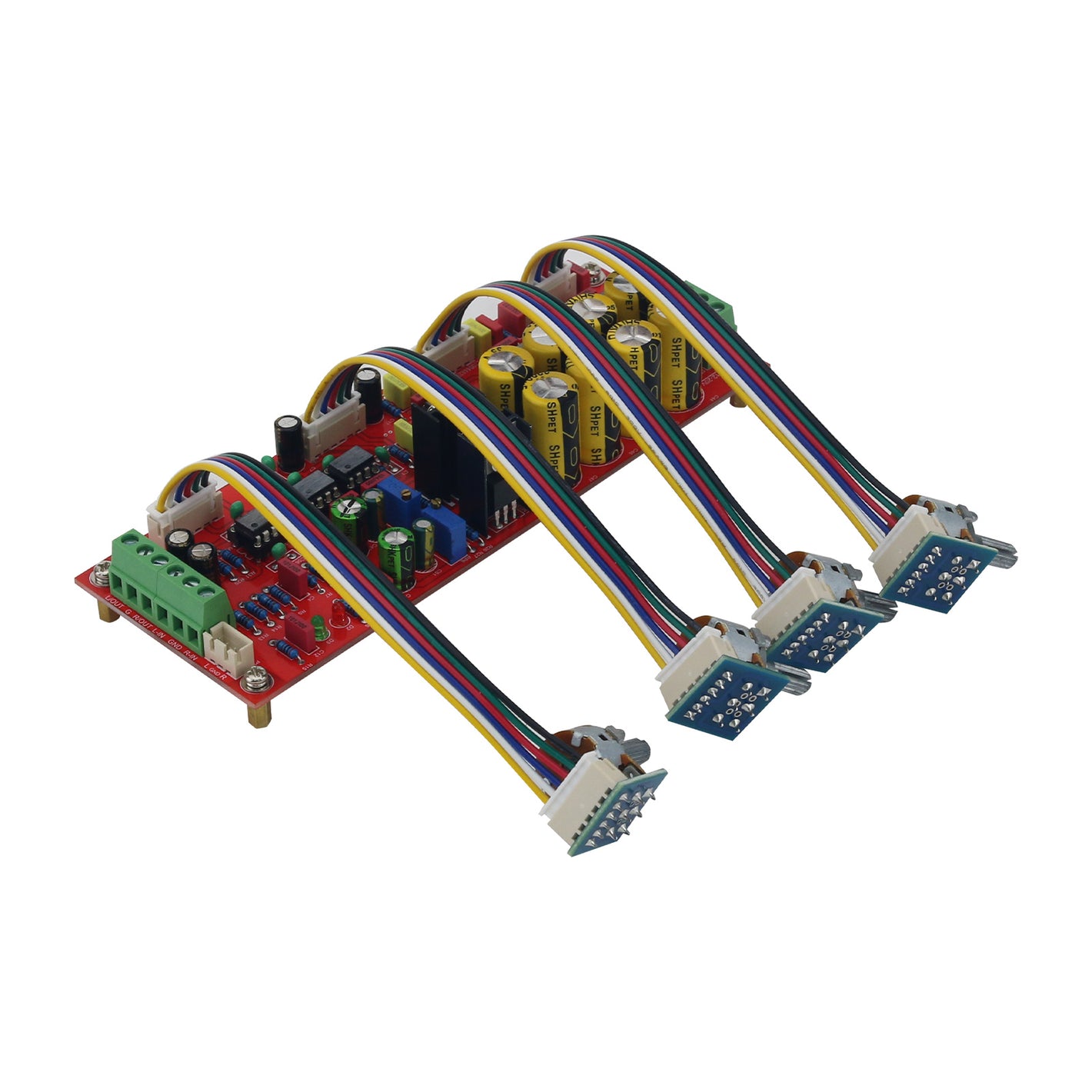 C4 Preamplifier Board Low Distortion HiFi Audio Tuning Module Replacement for Mclntosh (Potentiometer with Lead Wire)