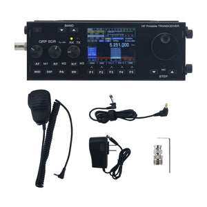 HamGeek BS-188 MCHF V0.6.3 Upgrade Shortwave QRP SSB/CW/AM/FM/DIG Shortwave Transceiver with Touch Color Screen