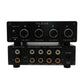 TILEAR (Black Panel) XZD-A3 4-IN 1-OUT Stereo Audio Mixer 6xNE5532 Op Amp Support Independent Volume Adjustment