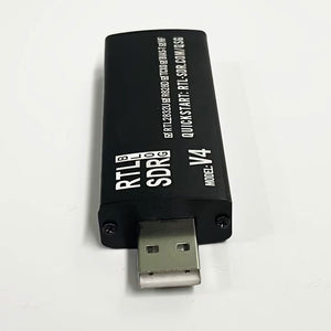 RTL-SDR Blog V4 500kHz-1.7GHz Software Defined Radio Receiver RTL2832U ADC R828D Tuner Support for Win/OSX/Linux/Android