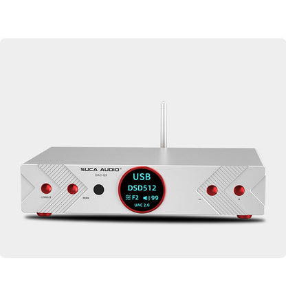 SUCA AUDIO Q9 AK4191+AK4499 Bluetooth5.1 Lossless HiFi DSD Hardware Decoding DAC Audio Decoder with OLED Display