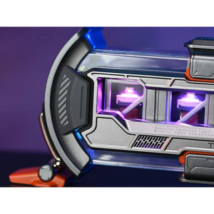 Grey Times Gate Cyberpunk Digital Clock RGB LED Display Gaming Room Smart Clock Support APP Control