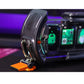 Pink Times Gate Cyberpunk Digital Clock RGB LED Display Gaming Room Light Smart Clock Support APP Control