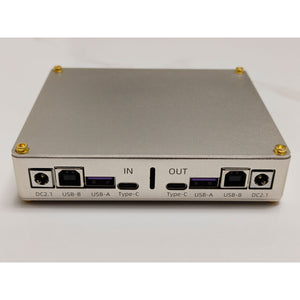 TZT 480Mbps USB Isolator Converter Data Restructuring Type-C USB-A USB-B 0.1PPM High Precision TCXO CH318T Isolation