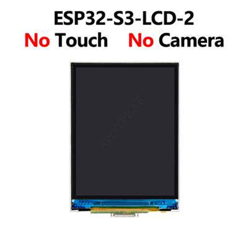 Waveshare ESP32-S3-LCD-2 Camera Development Board 2-inch 240x320 LCD 2.4GHz WiFi Bluetooth5 MCU Board (No Touch/No Camera)