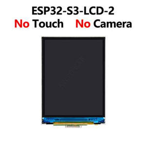 ESP32-S3-LCD-2 Camera Development Board 2-inch 240x320 LCD 2.4GHz WiFi Bluetooth5 MCU Board (No Touch/No Camera)