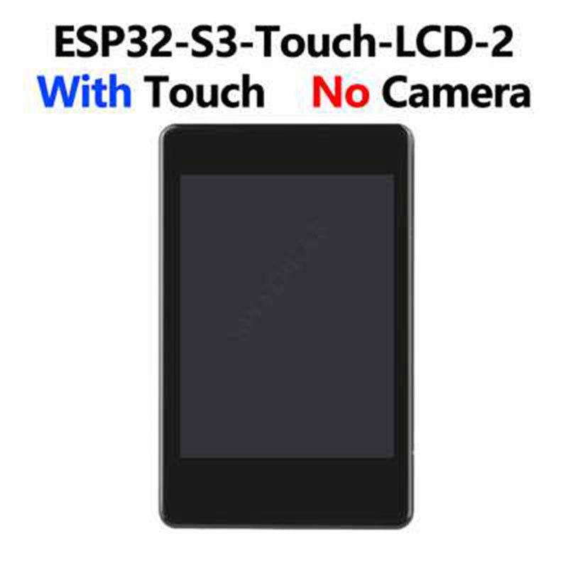 ESP32-S3-Touch-LCD-2 Camera Development Board 2-inch 240x320 LCD 2.4GHz WiFi Bluetooth5 MCU Board (Touchable/No Camera)