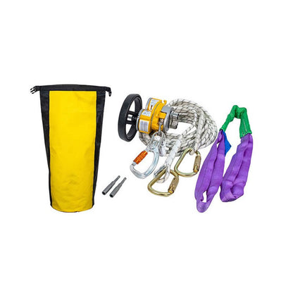 Standard Version 100M Rope Multifunctional Lifter Electrical Descender Portable Lift Retarder for 9.5-10MM Rope Climbing