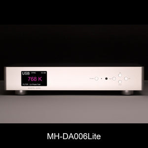 DA006Lite Silvery 2xES9039PRO DAC Built-in UDB Digital Interface Audio Decoder Fully Discrete Analog Output