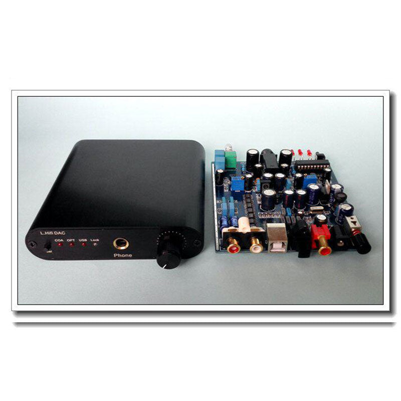 L1387A 8X Decoder 1969 Pure Class A Headphone Amplifier 8xTDA1387 HiFi DAC Replacement for TDA1541