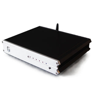 L1794DAC Dual PCM1794 Full Function HiFi Decoder Support Fiber Optic Coaxial USB Bluetooth Input (Silvery Panel)