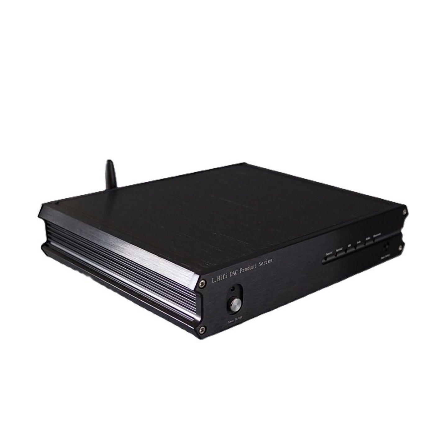 L1794DAC Dual PCM1794 Full Function HiFi Decoder Support Fiber Optic Coaxial USB Bluetooth Input (Black Panel)